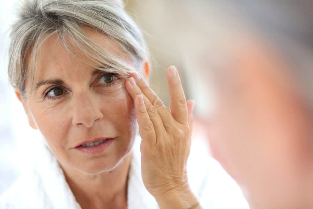 What Neurotoxin is Used to Prevent Wrinkles? 2 Old Woman Checking Wrinkles on her Face | Cloud 9 MedSpa in Casa Grande, AZ