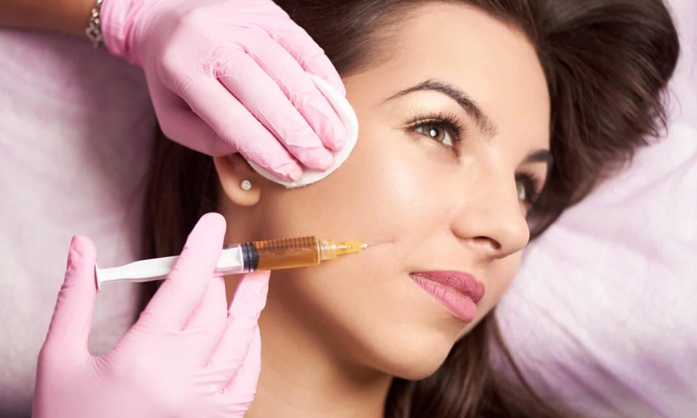 Beautiful Woman Getting Dermal Filler Injection | Cloud 9 MedSpa in Casa Grande, AZ