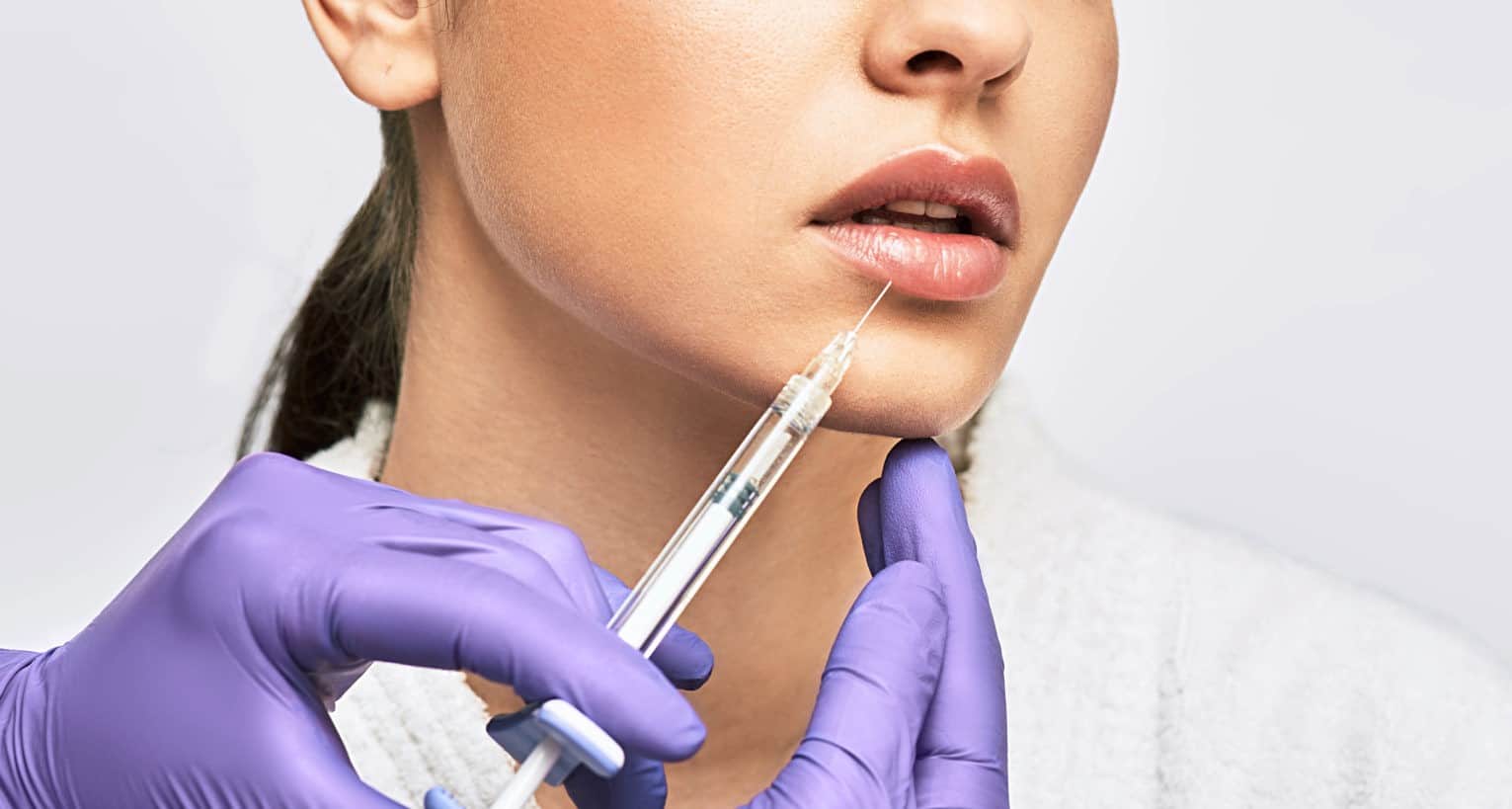 Female Getting Lip Filler Injection | Cloud 9 MedSpa in Casa Grande, AZ